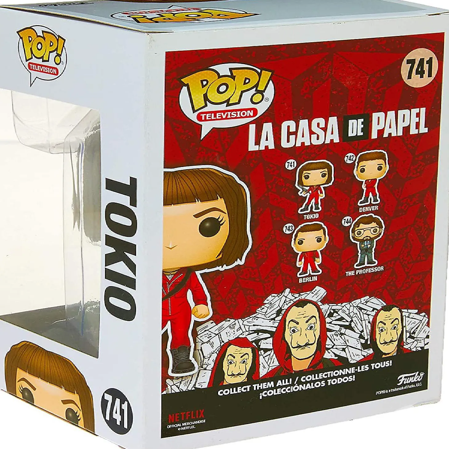Funko Pop! La Casa De Papel Tokio Limited Chase Edition#741