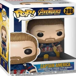 Funko Pop! Marvel: Avengers Infinity War - Captain America Vinyl Figure