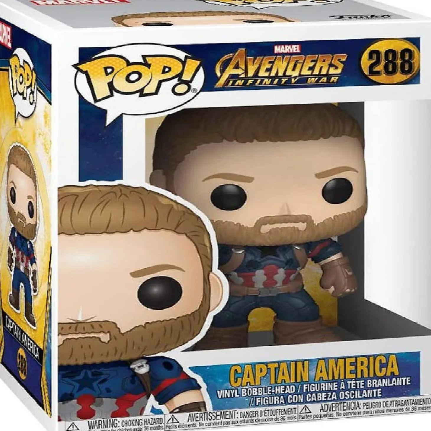 Funko Pop! Marvel: Avengers Infinity War - Captain America Vinyl Figure