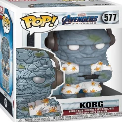 Funko Pop! Marvel: Avengers Endgame - Gamer Korg, Vinyl Figure