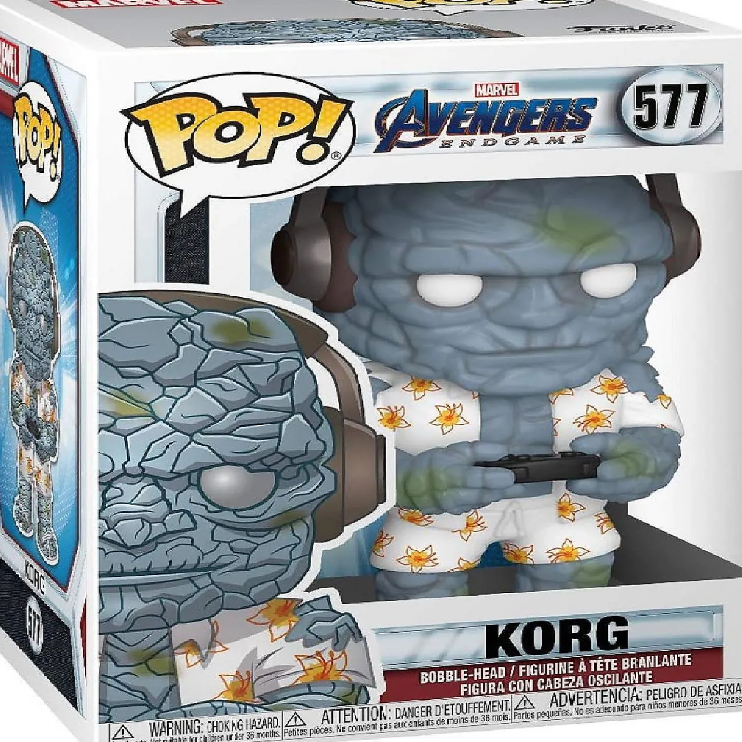 Funko Pop! Marvel: Avengers Endgame - Gamer Korg, Vinyl Figure