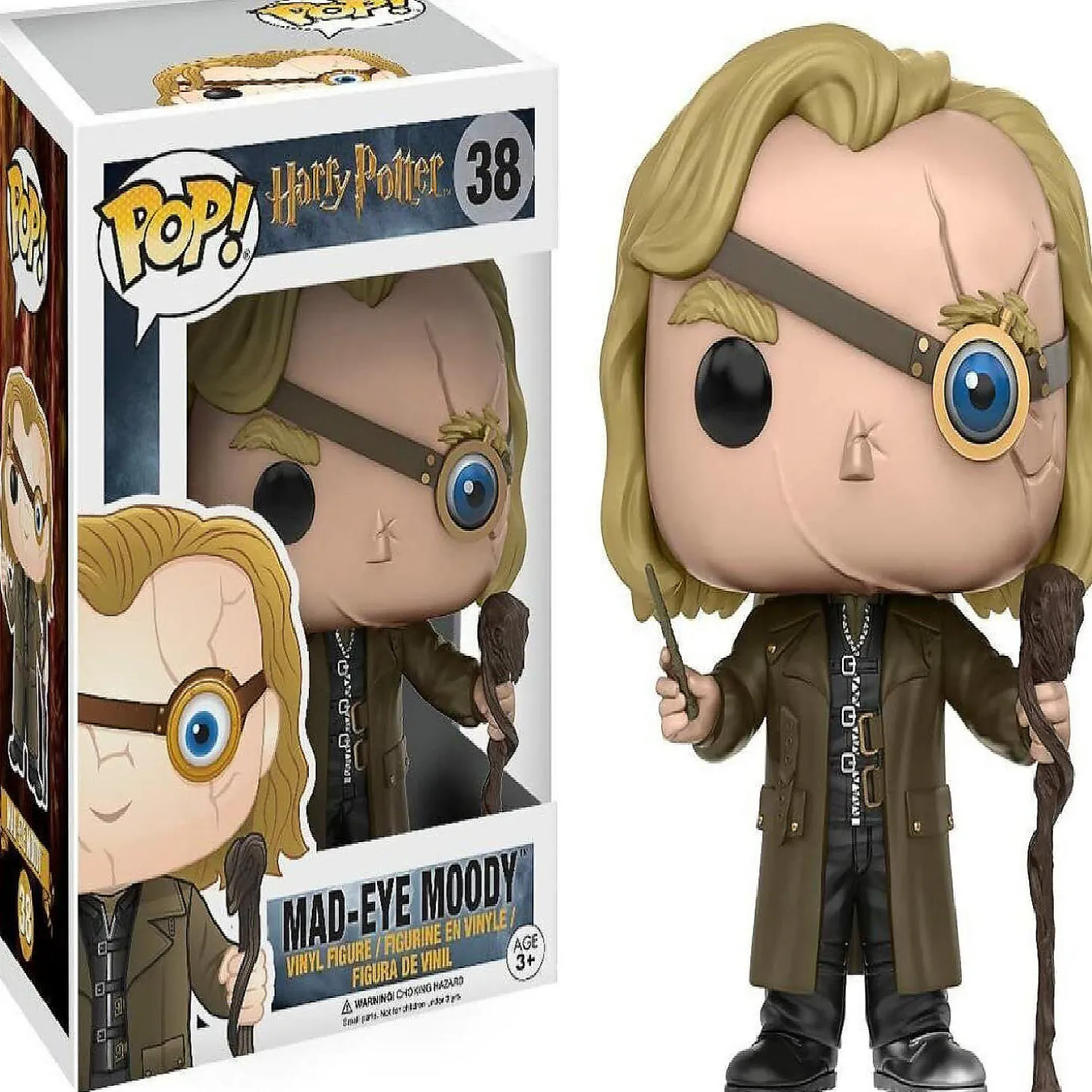 Funko Pop! Movies: Harry Potter - Mad-Eye Moody Vinyl Figure