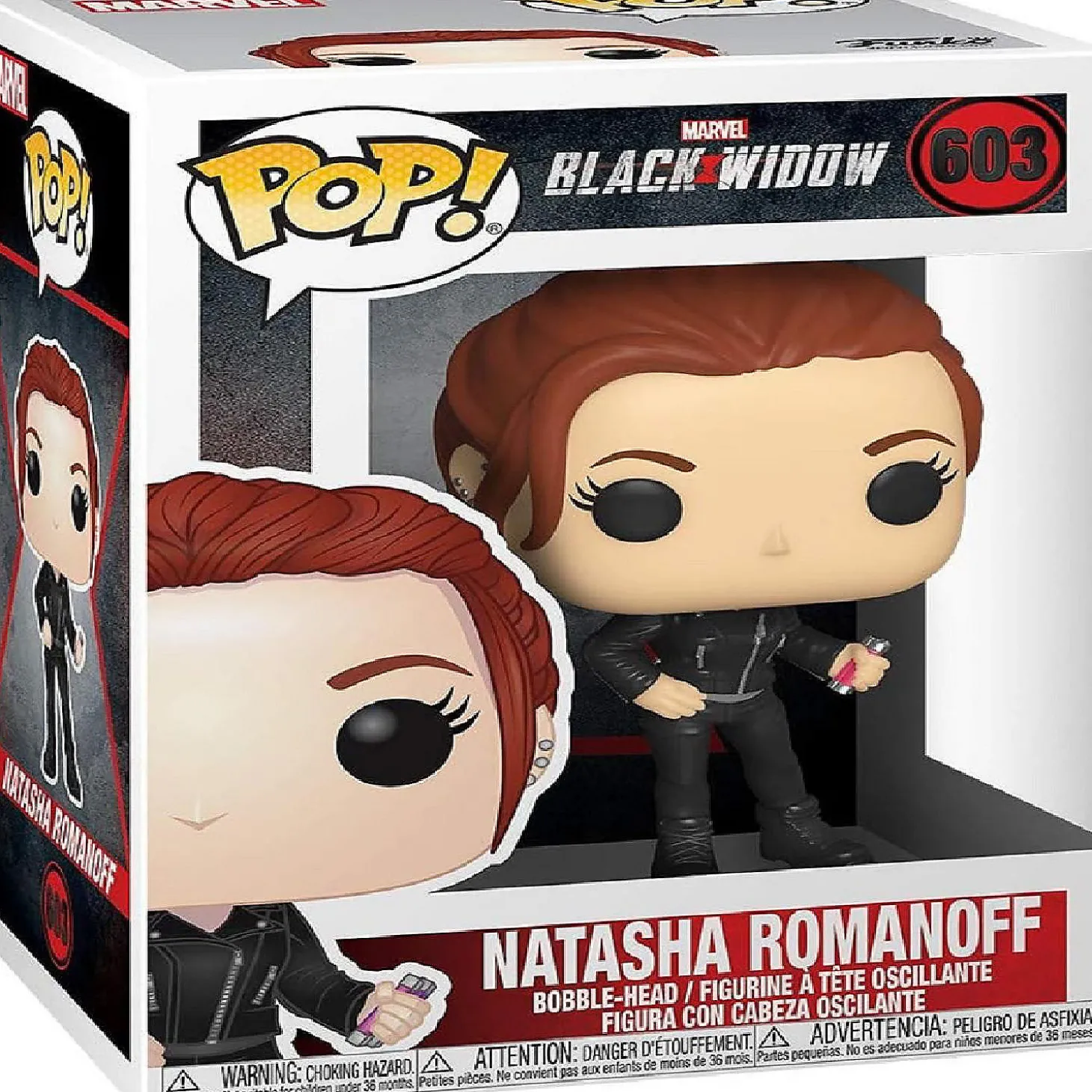 Funko Pop! Movies: Marvel: Black Widow – Natasha Romanoff Figure