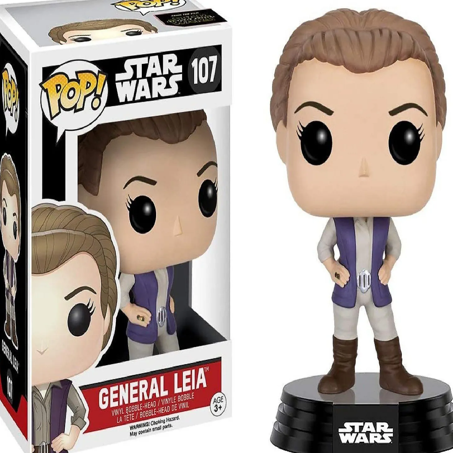 Funko Pop! Star Wars Bobblehead General Leia #107