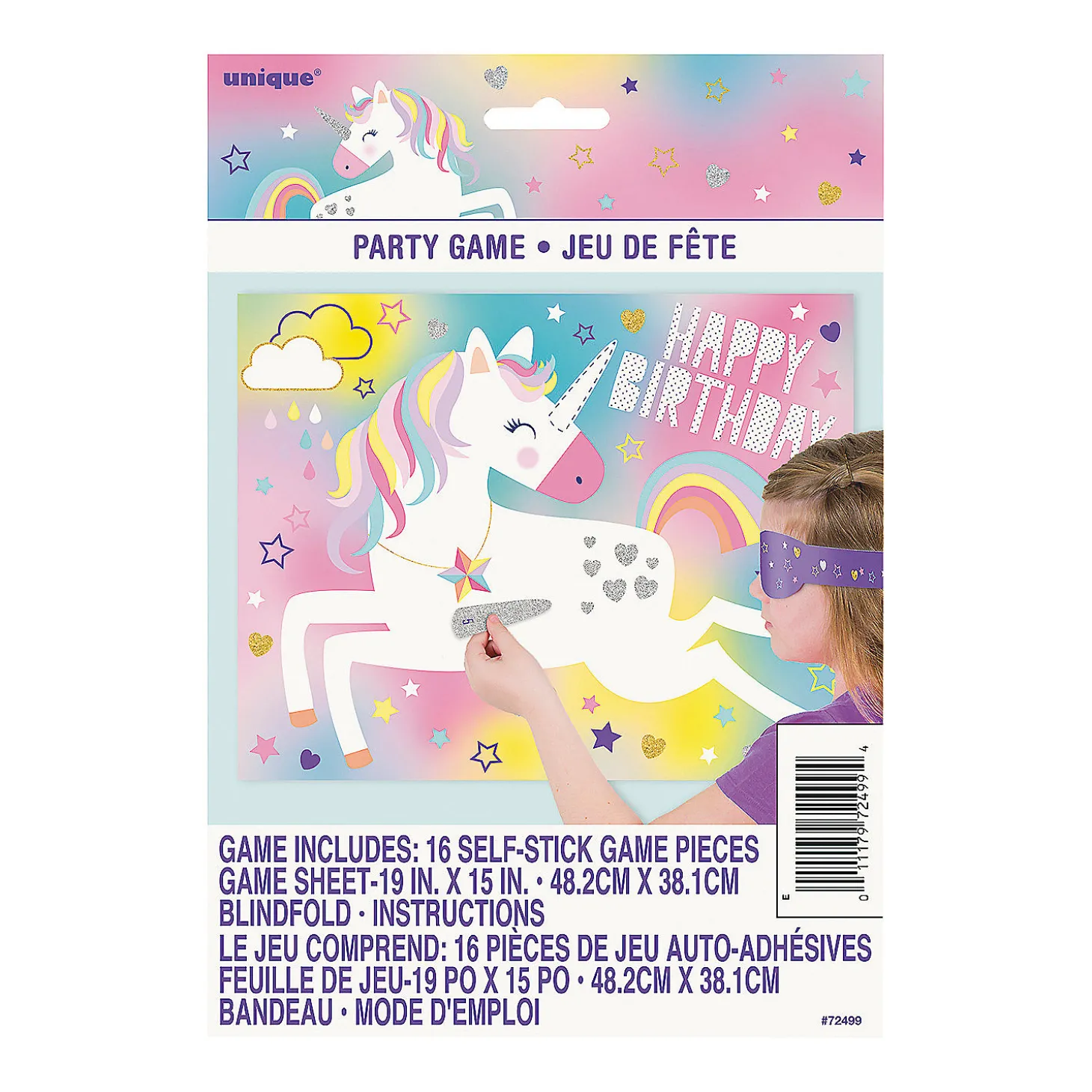 Glitter Unicorn Birthday Party Game