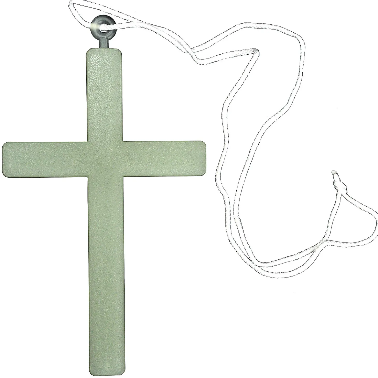 Glow In The Dark Cross Necklace