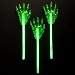 Glow Skeleton Hand Wands - 12 Pc.