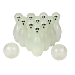 Glow-In-The-Dark Halloween Ghost Bowling Kit