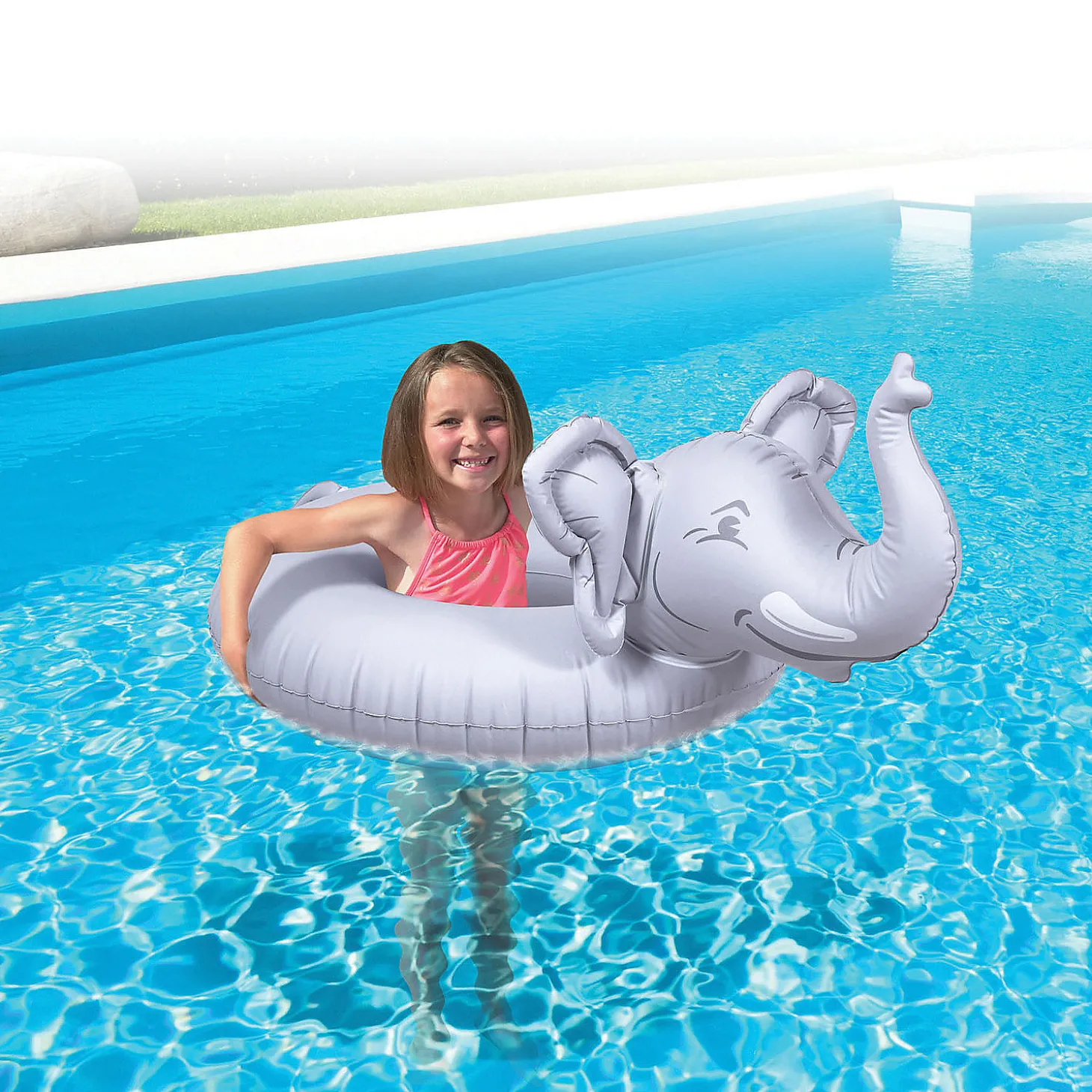 Gofloats 'Trunks The Elephant' Jr Pool Float Party Tube