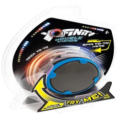 Goliath Yofinity Double Vizion Blue - Trick Light-Up Yo-Yo With Led Lights And Infinity Mirror On Both Sides - Ages 8 And Up