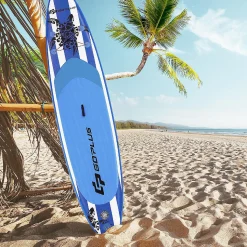 Goplus 11' Inflatable Stand Up Paddle Board Sup W/Carrying Bag Aluminum Paddle