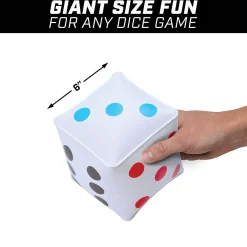 Gosports 6" Giant Inflatable Dice - 6 Pack