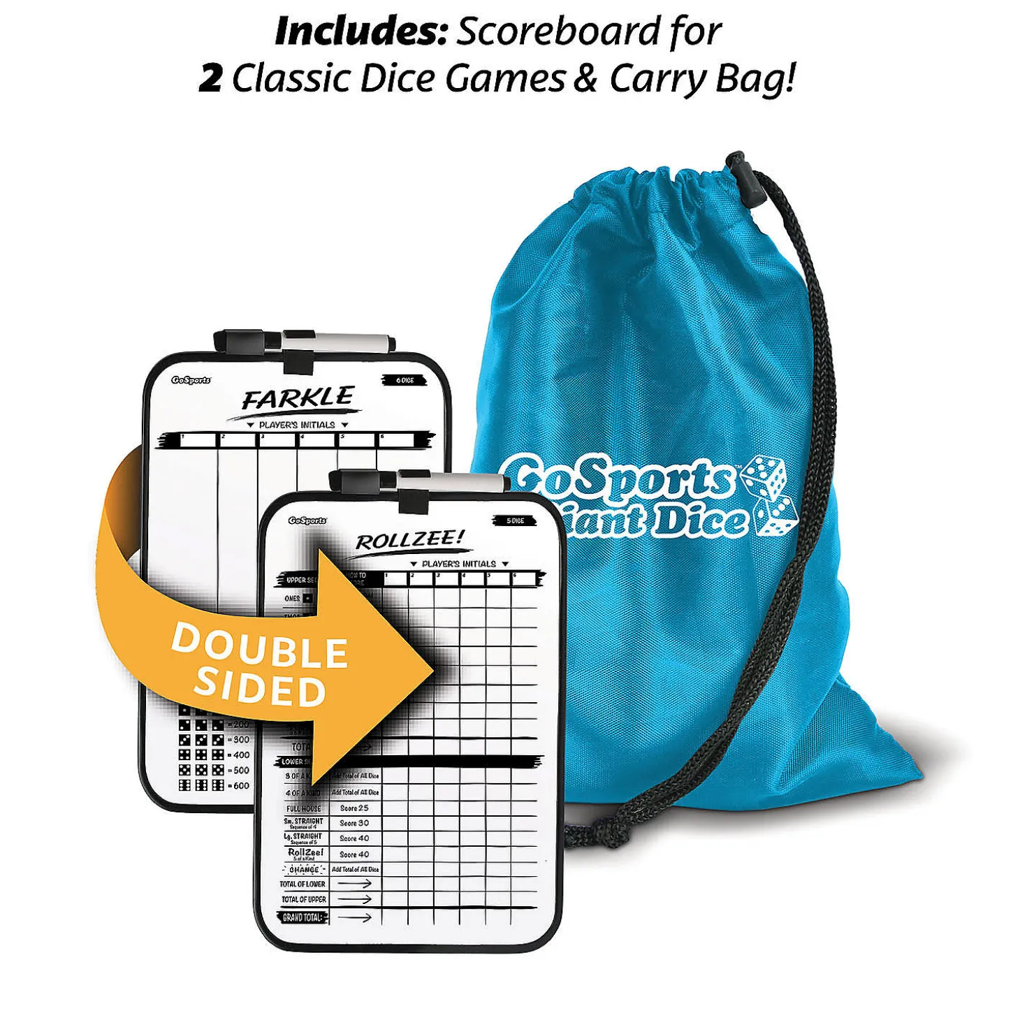 Gosports 6" Giant Inflatable Dice - 6 Pack