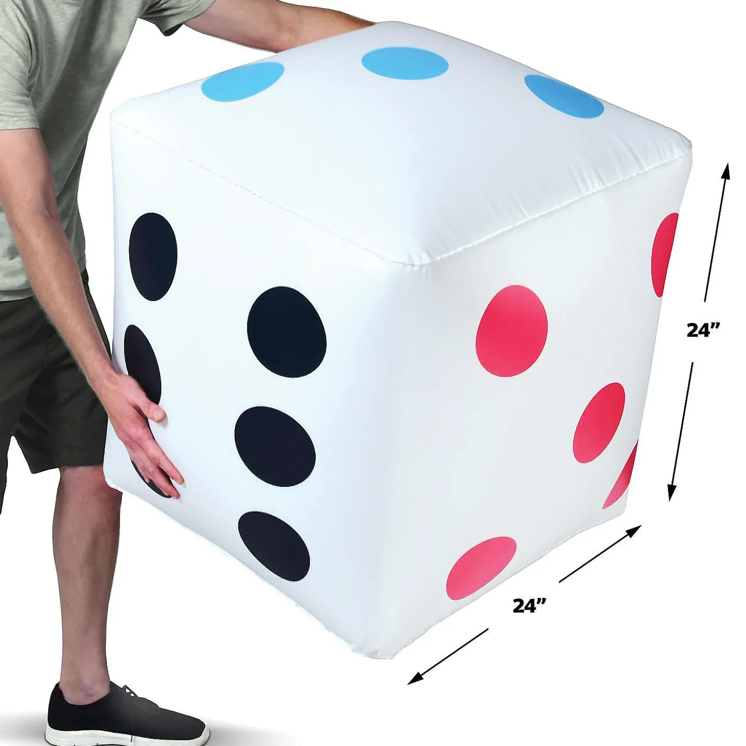 Gosports Giant 2' Inflatable Dice - 2 Pack