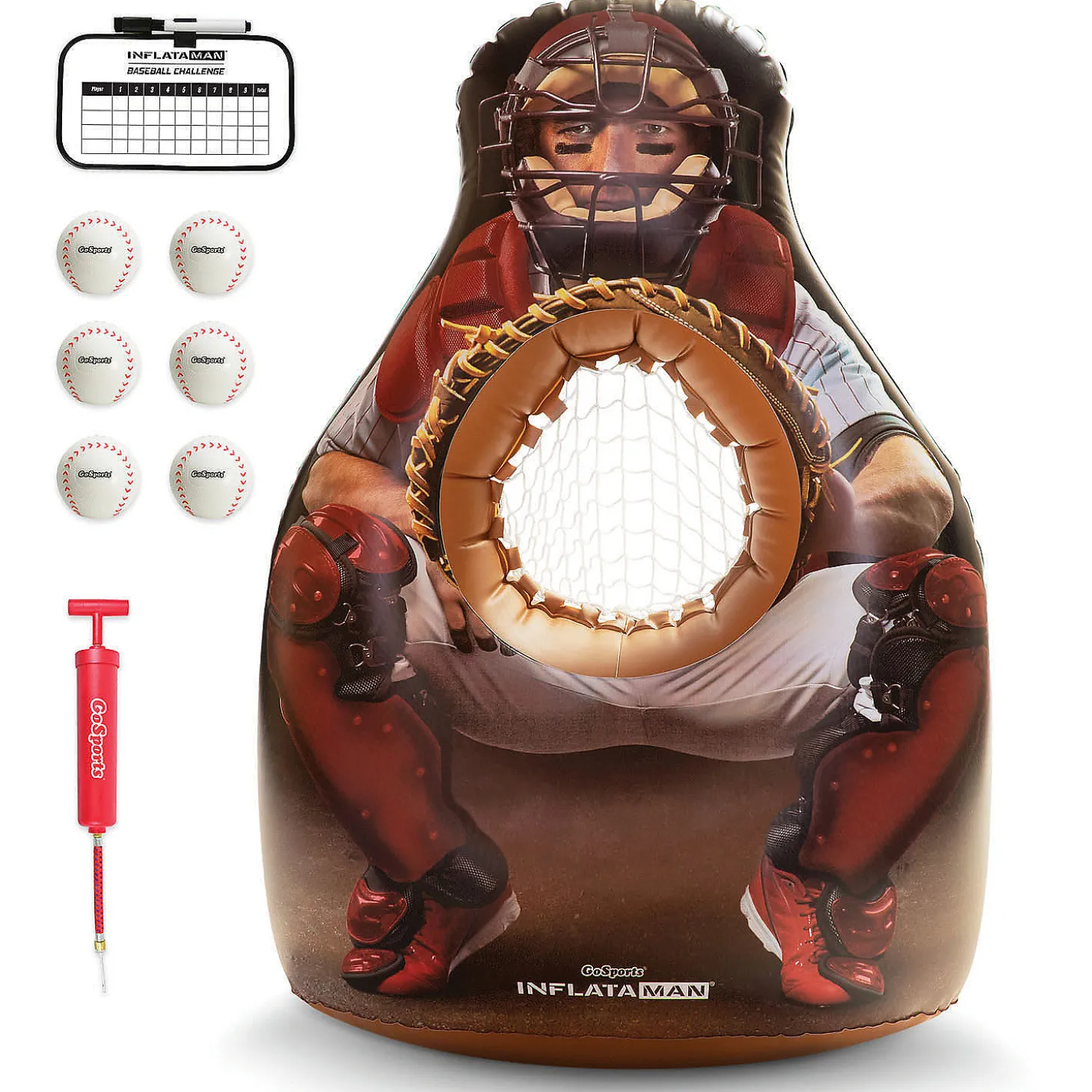 Gosports Inflataman Baseball Toss Challenge