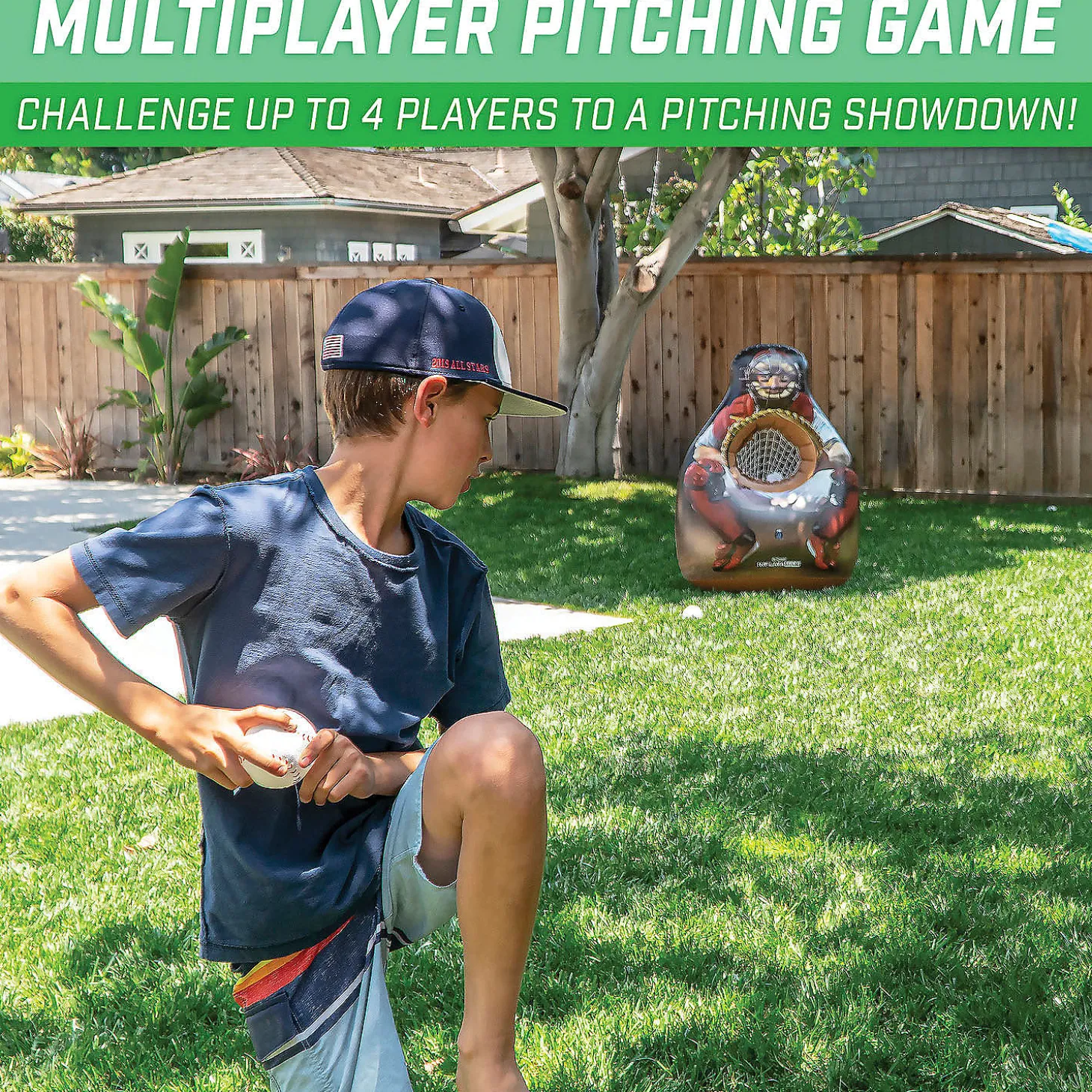 Gosports Inflataman Baseball Toss Challenge