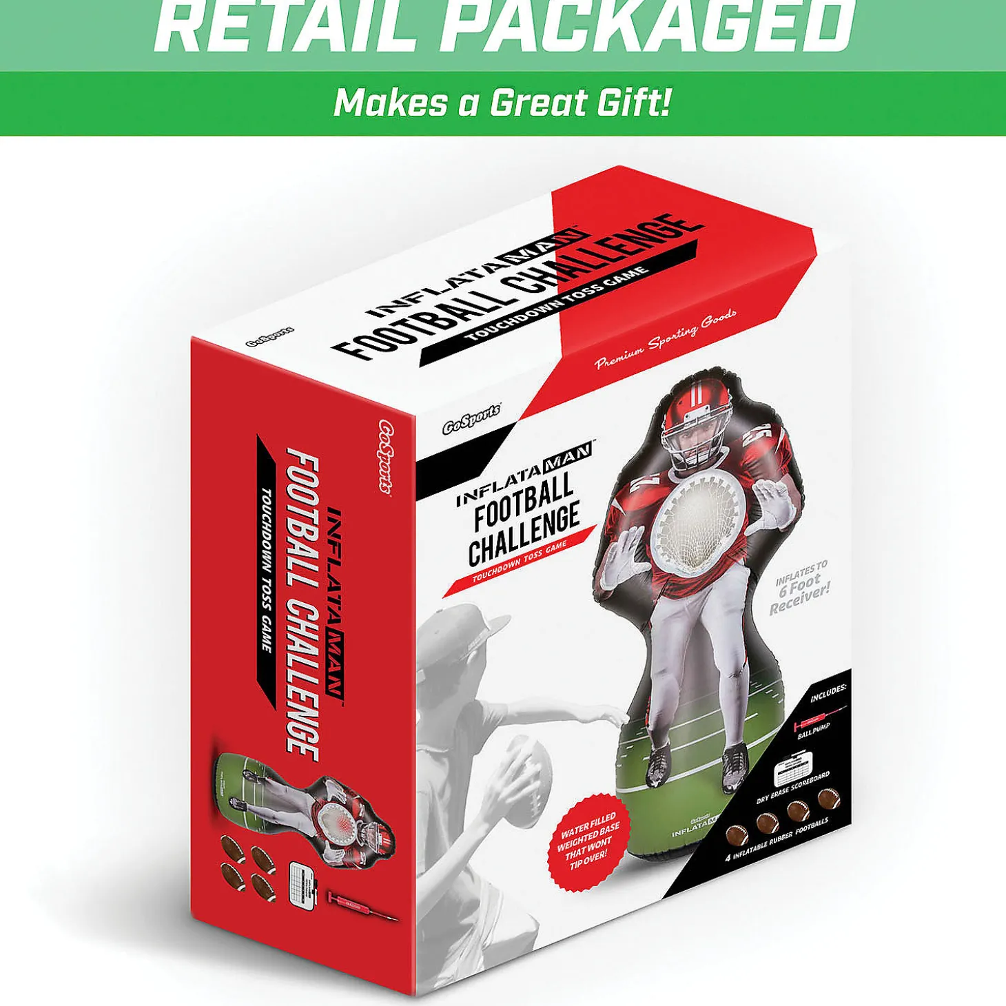 Gosports Inflataman Football Challenge