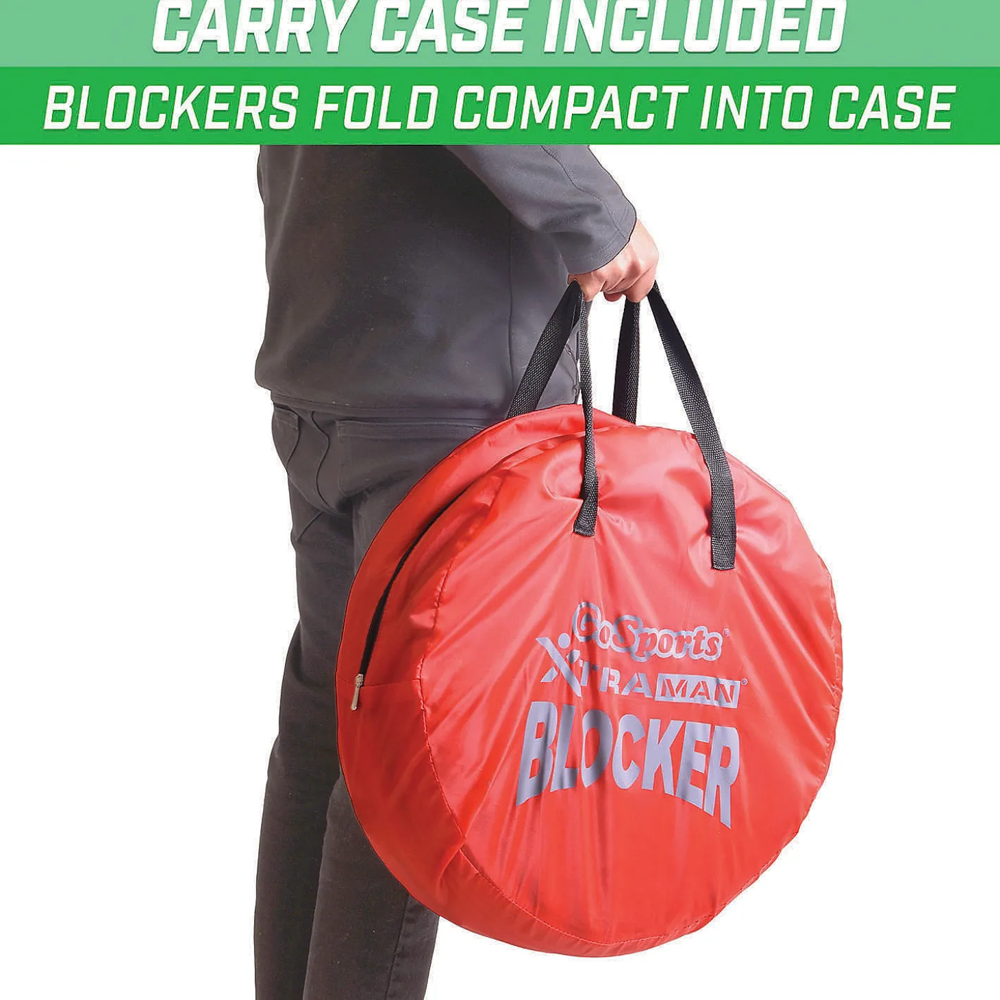 Gosports Xtraman Blocker Pop-Up Defenders 3 Pack - Safely Simulate Defenders For All Major Sports - Basketball, Soccer, Football And More