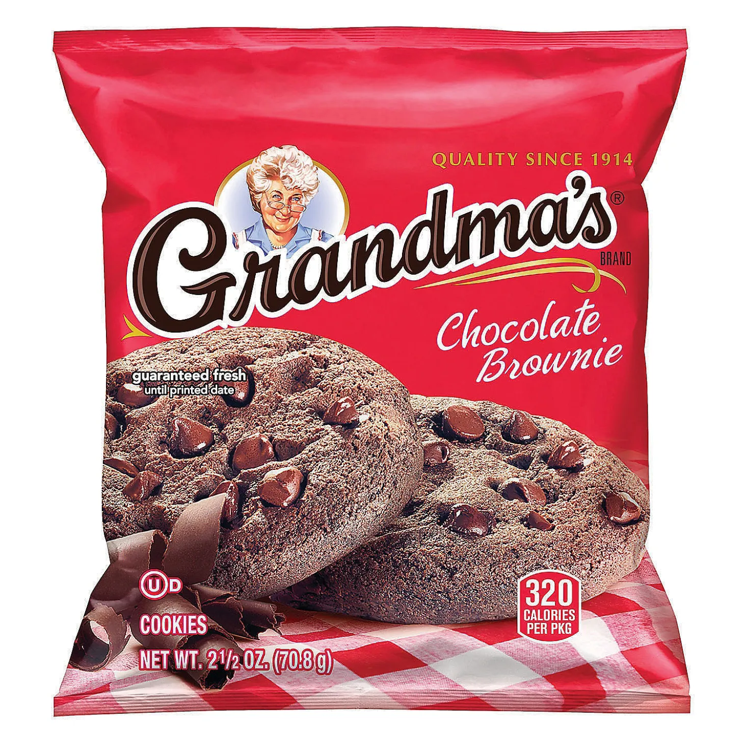 Grandma's Big Chocolate Brownie, 2.5 Oz, 60 Count