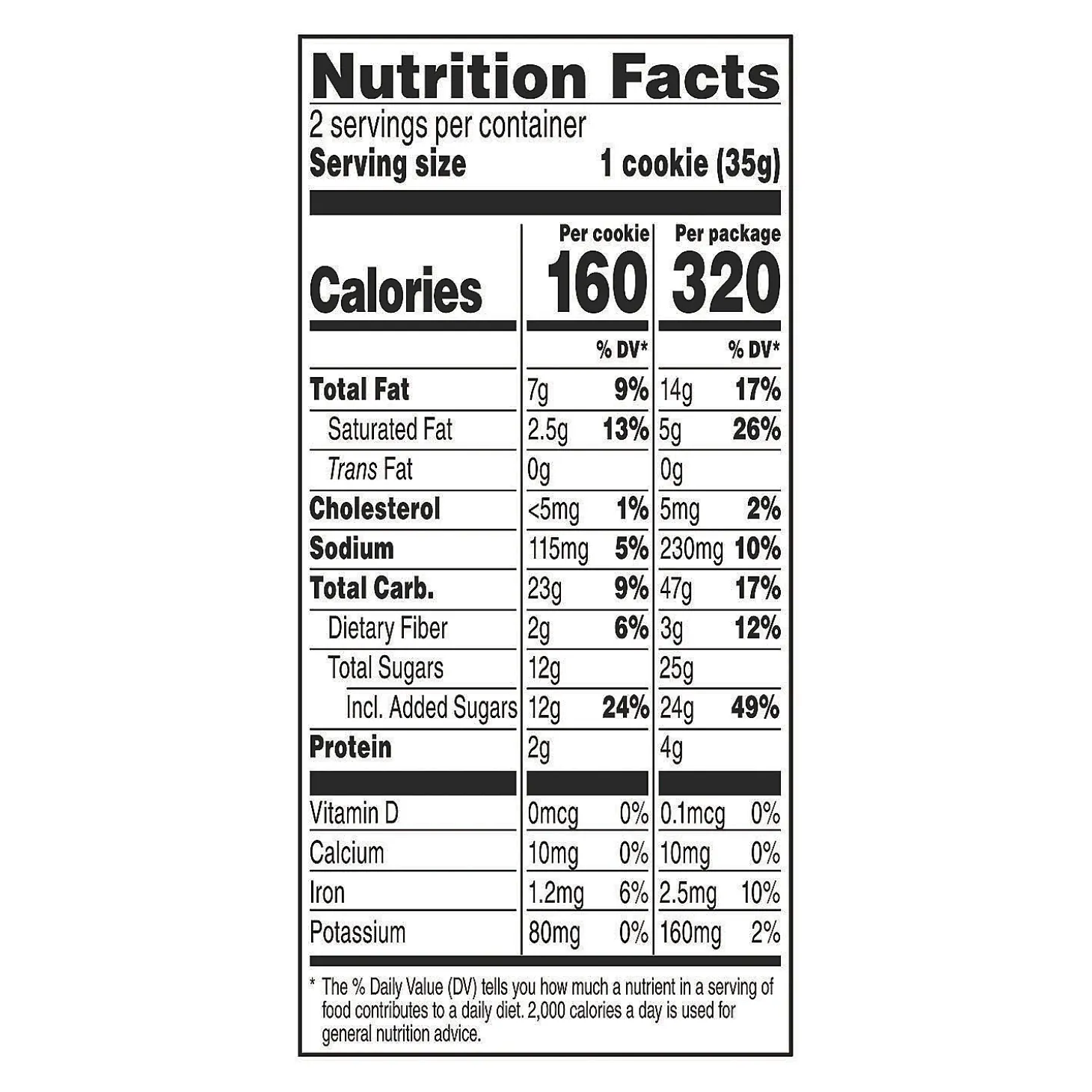 Grandma's Big Chocolate Brownie, 2.5 Oz, 60 Count