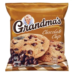 Grandma's Big Cookie Chocolate Chip, 2.5 Oz, 60 Count