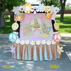 Groovy Trunk-Or-Treat Decorating Kit - 56 Pc.