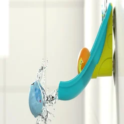 Haba Bathtub Ball Track - Bathing Bliss Waterslide With 4 Animal Balls