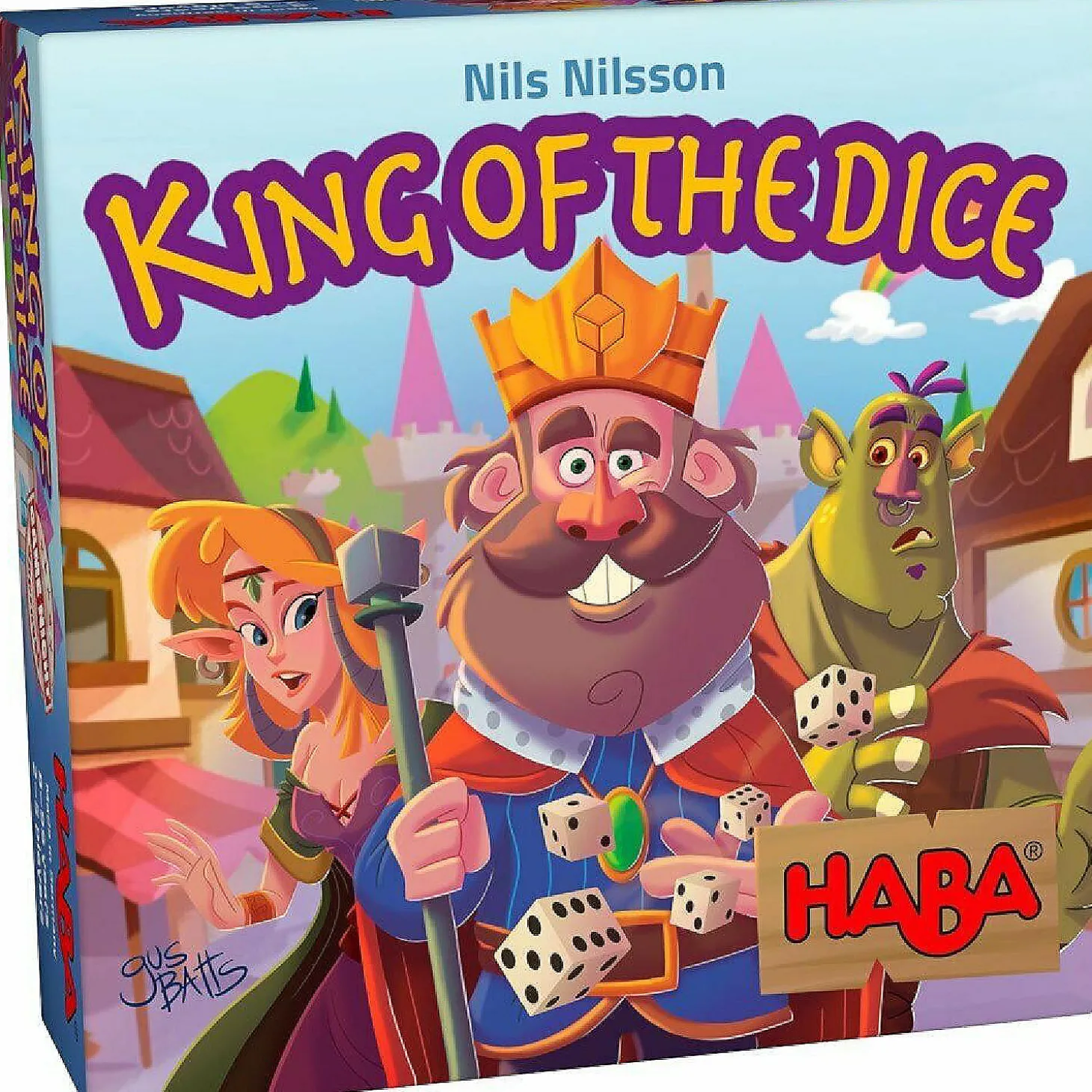 Haba King Of The Dice - A Tricky Skill And Luck Competition Game For Ages 8 Years And Up (Made In Germany)