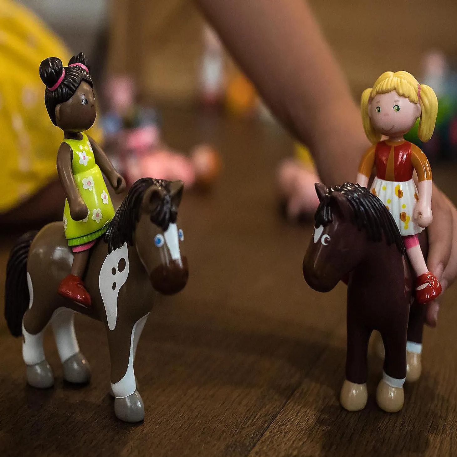 Haba Little Friends Milla - 3.75" Dollhouse Toy Figure With Blonde Hair