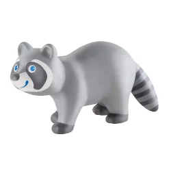 Haba Little Friends Raccoon - Chunky Plastic Forest Animal Toy Figure