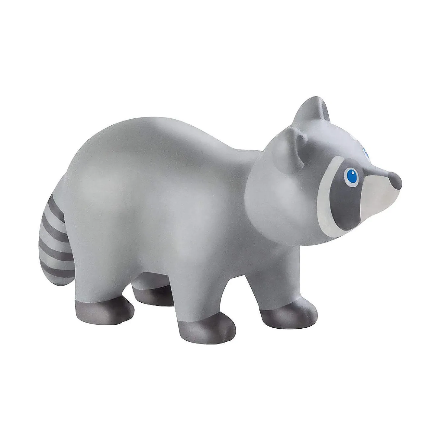 Haba Little Friends Raccoon - Chunky Plastic Forest Animal Toy Figure