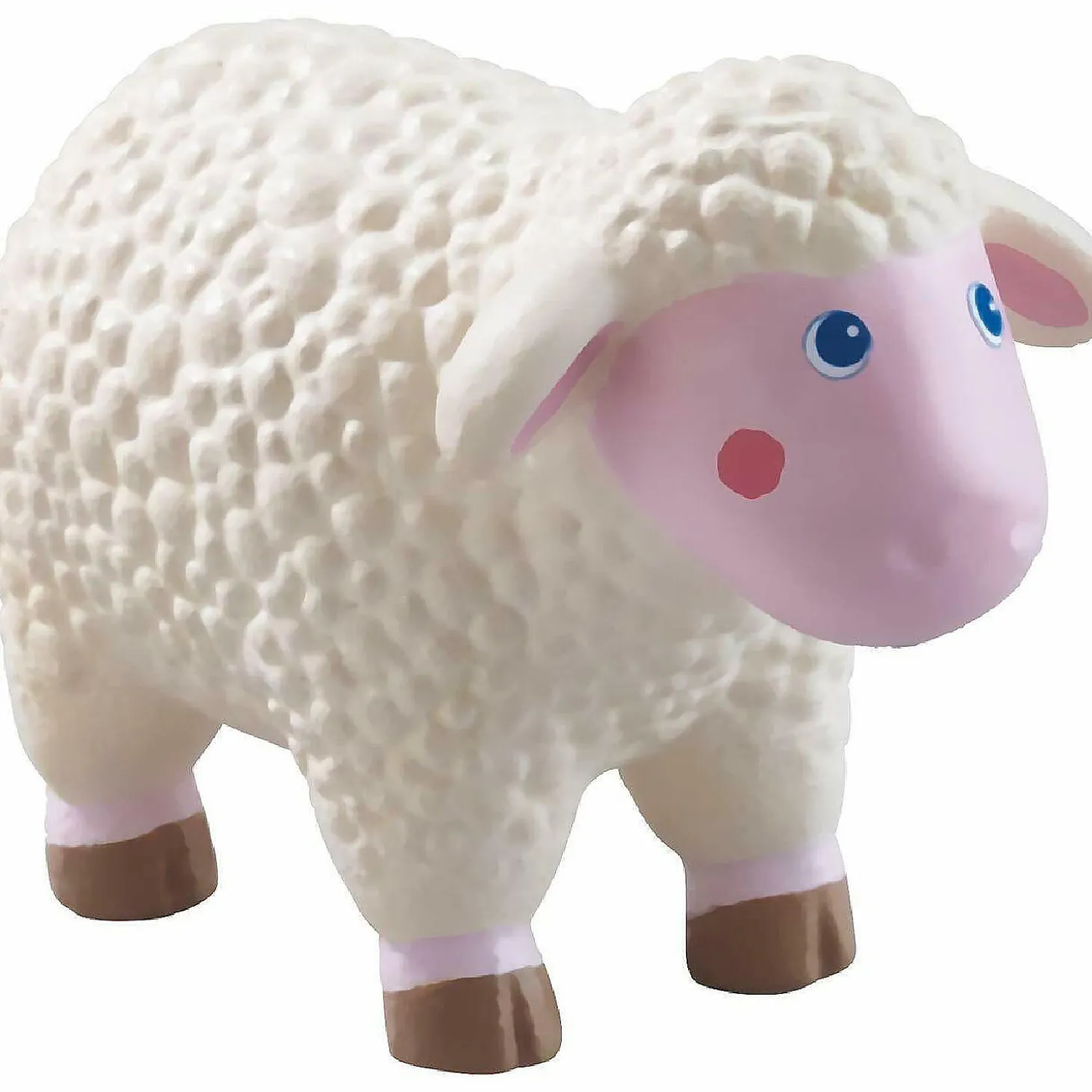 Haba Little Friends Sheep - 3.5" Farm Animal Toy Figure