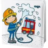 Haba Magic Bath Book Fire Brigade - Wet The Pages To Reveal Colorful Backgrounds In Tub Or Pool