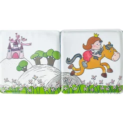 Haba Magic Bath Book Princess - Wet The Pages To Reveal Colorful Background - Great For Tub Or Pool