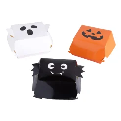 Halloween Burger Take Out Boxes - 12 Pc.