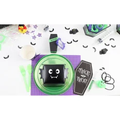 Halloween Burger Take Out Boxes - 12 Pc.