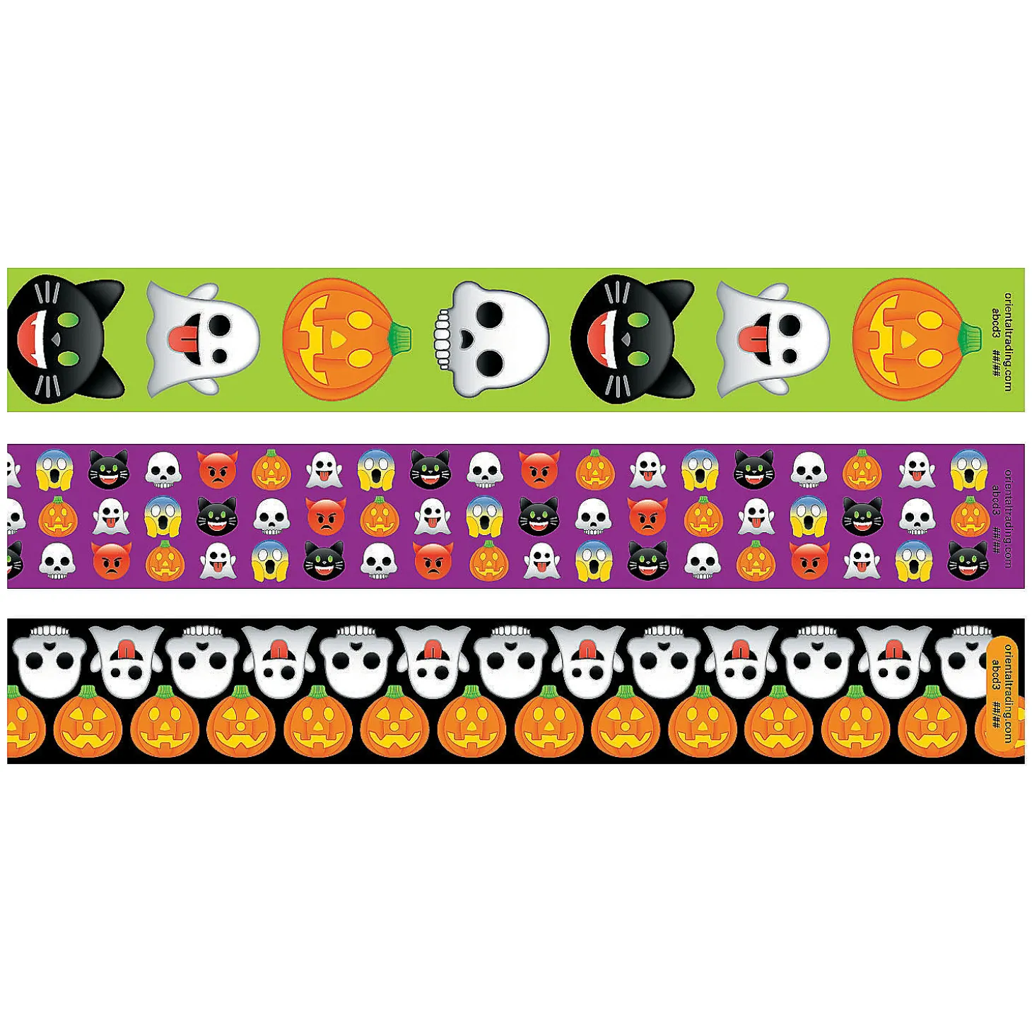 Halloween Emoji Pencils - 24 Pc.