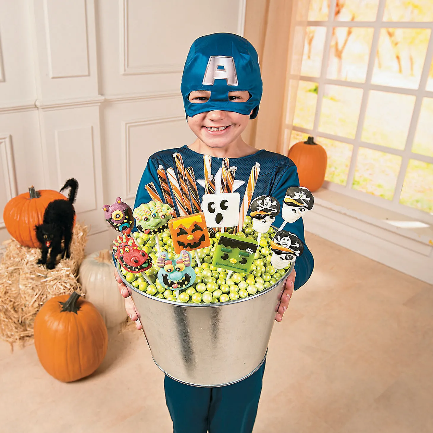 Halloween Hard Candy Sticks - 80 Pc.