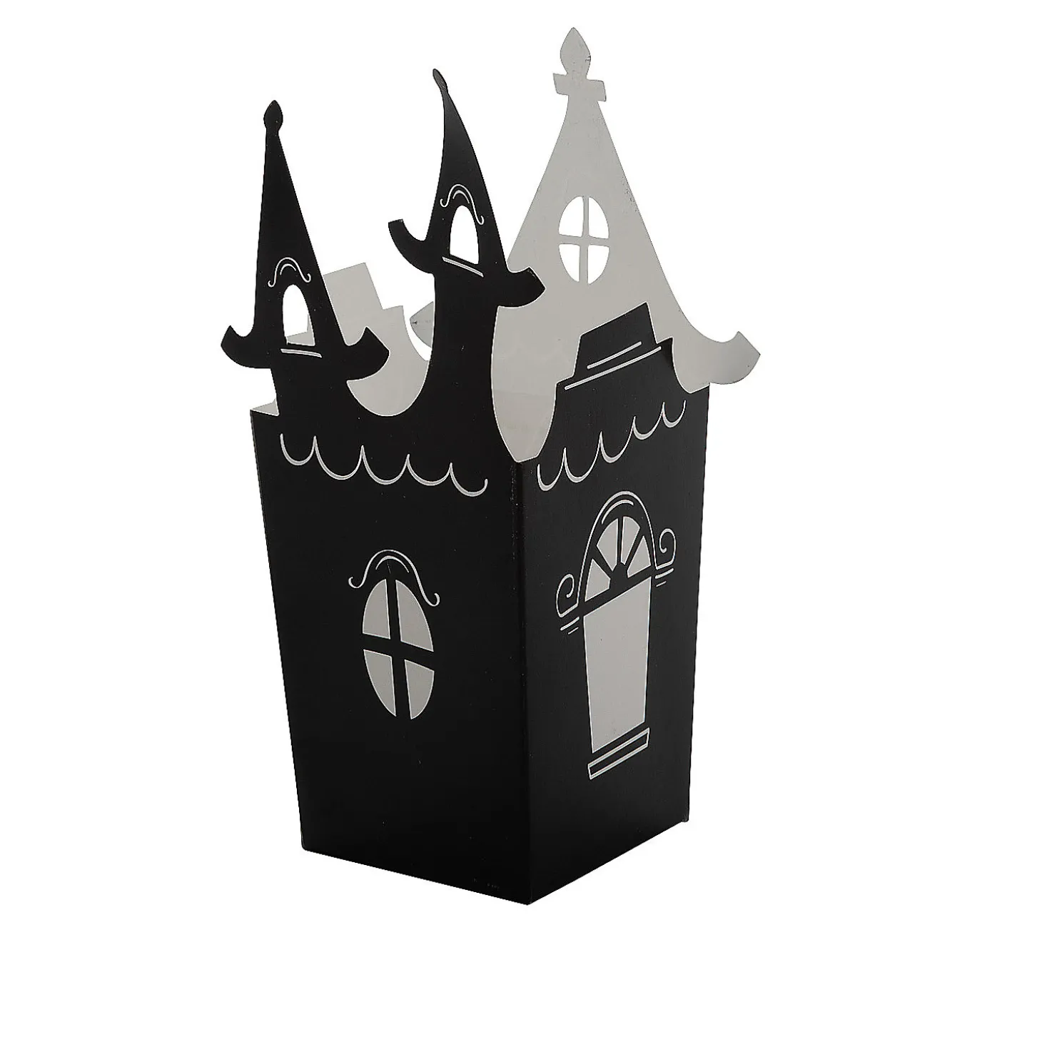 Halloween Haunted House Popcorn Boxes - 12 Pc.