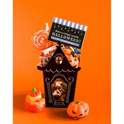 Halloween Haunted House Popcorn Boxes - 12 Pc.