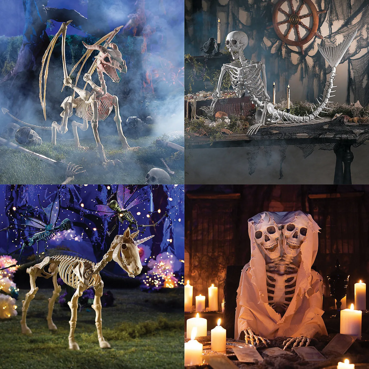 Halloween Mythical Skeleton Decorating Kit