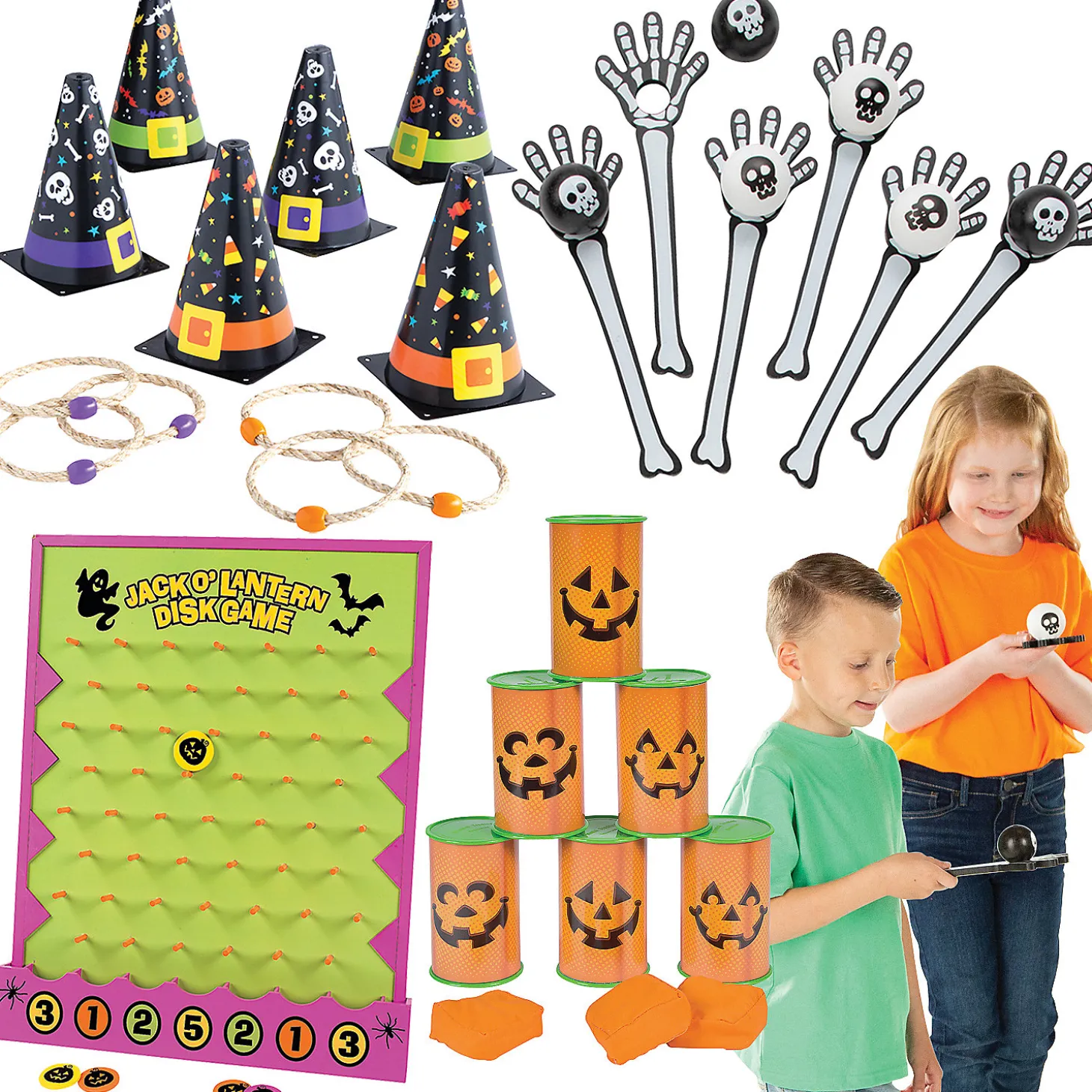 Halloween Party Games Kit - 4 Pc.