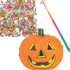 Halloween Pumpkin Pinata Kit - 208 Pc.