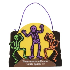 Halloween Religious These Bones Will Live Again Sign Craft Kit - Makes 12