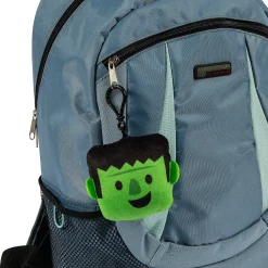 Halloween Stuffed Character Backpack Clip Keychains - 12 Pc.