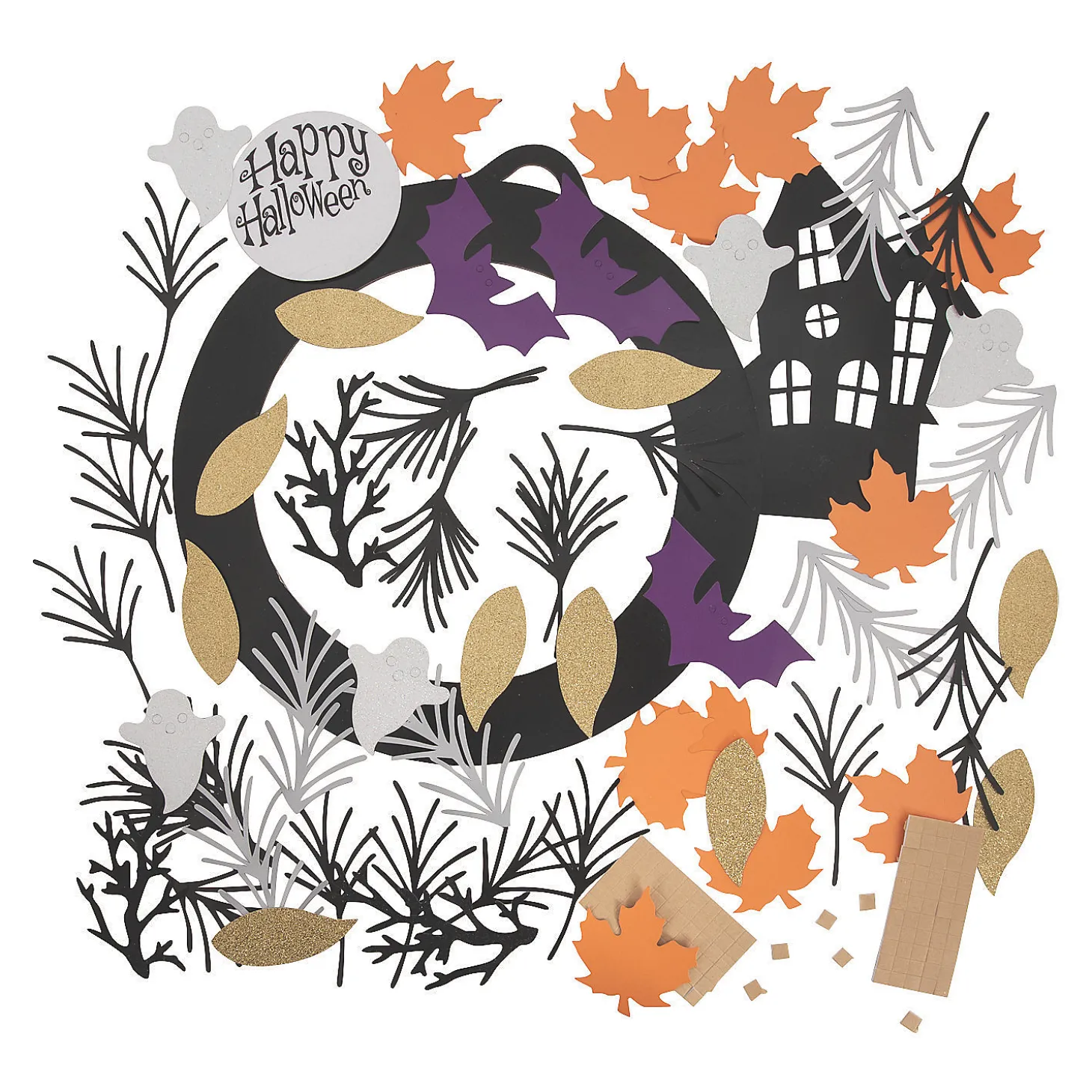 Halloween Wreath Craft Kit