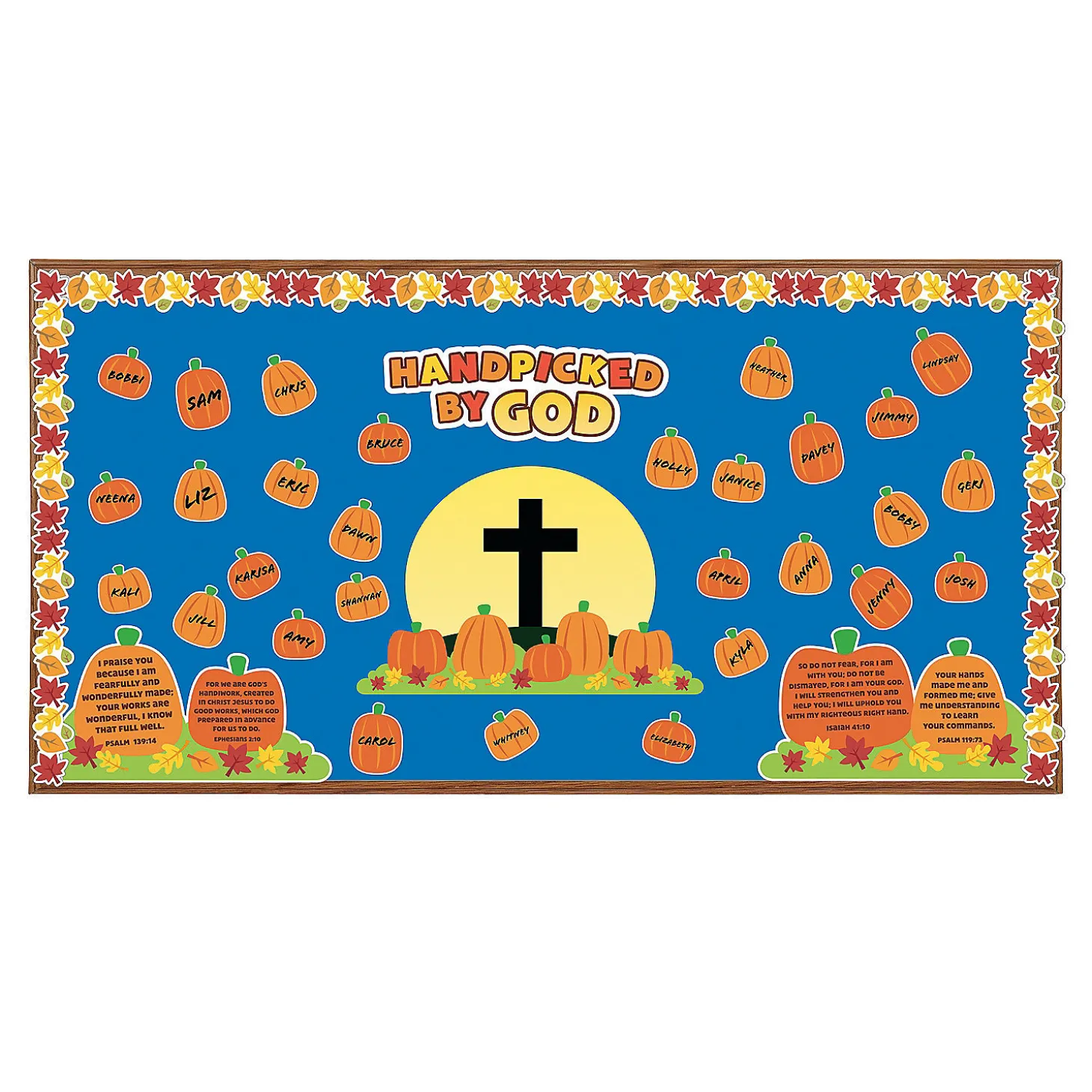 Handpicked By God Bulletin Board Set - 11 Pc.