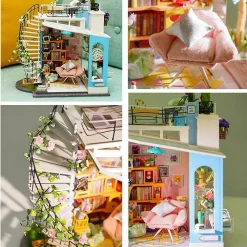 Handscraft Diy 3D Dollhouse Puzzle - Dora's Loft