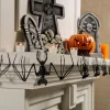Hanging Bat Skeleton Halloween Decorations - 6 Pc.