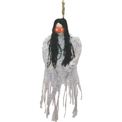 Hanging Skeleton In Pajamas Halloween Decoration